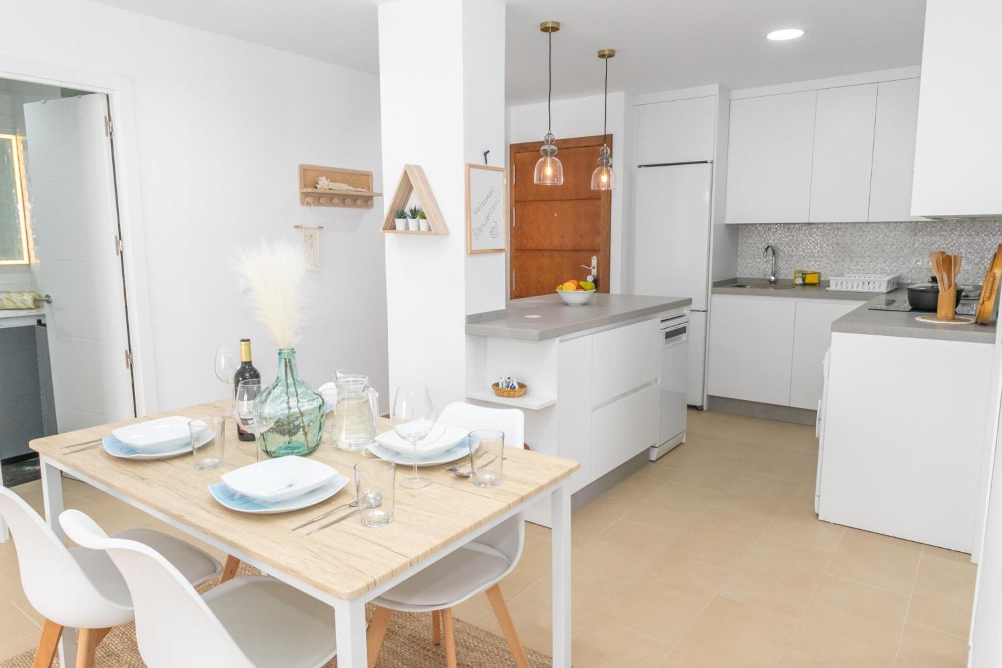 Casa Melva - Primera Linea Con Terraza, Moderno Barbate Ngoại thất bức ảnh