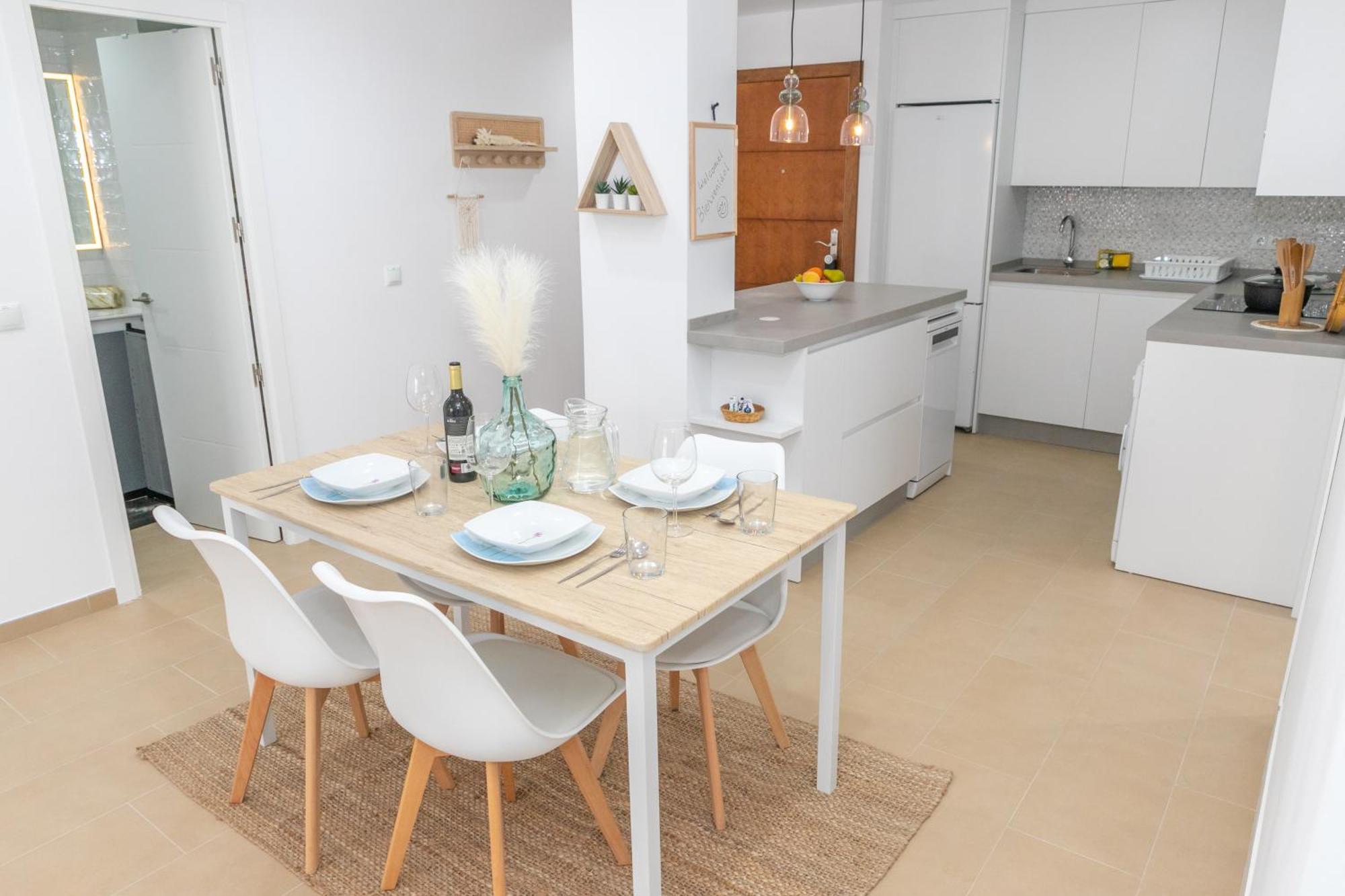 Casa Melva - Primera Linea Con Terraza, Moderno Barbate Ngoại thất bức ảnh