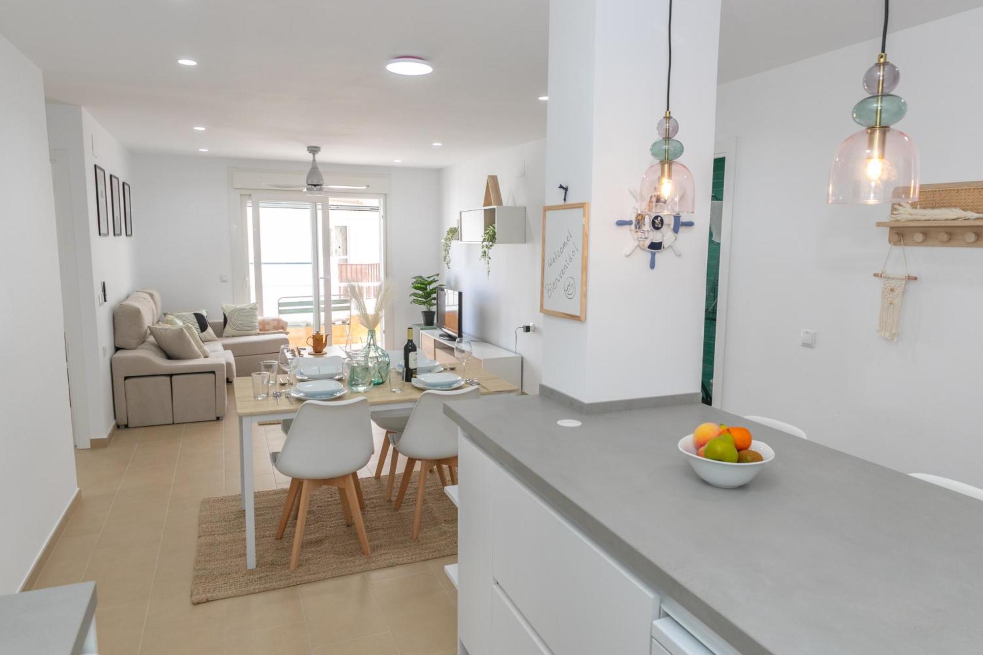 Casa Melva - Primera Linea Con Terraza, Moderno Barbate Ngoại thất bức ảnh